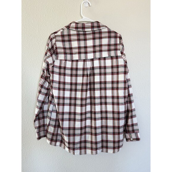 Show me Your Mumu The Layer Shirt Perfect Plaid Size Small Flannel Designer Top - Picture 2 of 7